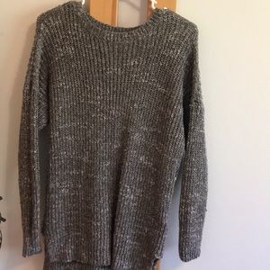 Grey Hollister sweater. Size xs/s